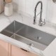 Comprar Fregadero de cocina bajo encimera de 30 ", lavabo de un tazón, barra de cocina de acero inoxidable