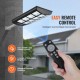 Comprar 1200W LED farola solar 1900LM lámpara solar con sensor de movimiento pared exterior