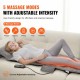 Comprar Cojín de masaje de cuerpo completo con calor, 10 almohadillas de masaje con motor de vibración, almohadilla de masaje vibratoria con 5 modos y 3 intensidades, 3 almohadillas térmicas