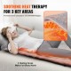 Comprar Cojín de masaje de cuerpo completo con calor, 10 almohadillas de masaje con motor de vibración, almohadilla de masaje vibratoria con 5 modos y 3 intensidades, 3 almohadillas térmicas