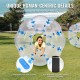 Comprar Bola de choque inflable de parachoques 1 pieza 1,2 m x 1,03 m Bola de colisión humana Bola de rebote de burbujas de cuerpo de PVC Transparente + Bola de parachoques inflable de puntos azules