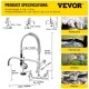 Buy 21 in. Wall Mounted Shower System with Sprayer