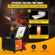 Buy Propane Gas Forge CMPROF-1+2D Square 2 Doors 1 Burner 80000 BTU with Gas Ball Valves Forging Furnace Propane Gas Melting Furnace for Blacksmiths, Knife Makers