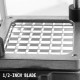 Buy Commercial vegetable cutter, 1/2 inch chopper, shredder, vegetable cutter, professional kitchen utensils, steel knife