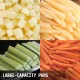 Buy Commercial vegetable cutter, 1/2 inch chopper, shredder, vegetable cutter, professional kitchen utensils, steel knife