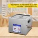 Koop Ultrasone reiniger 360 W 15 L ultrasone reinigingsmachine 40 kHz 220 V roestvrijstalen ultrasone reiniger met digitale timer voor juweliers, opticiens, horlogemakers, ijzerhandel