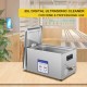 Koop Ultrasone reiniger 600 W 30 L ultrasone reinigingsmachine 40 kHz 220 V roestvrijstalen ultrasone reiniger met digitale timer voor juweliers, opticiens, horlogemakers, ijzerhandel