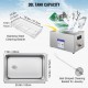 Buy Ultrasonic Cleaner 600W 30L Ultrasonic Cleaning Machine 40kHz 220V Stainless Steel Ultrasonic Cleaner with Digital Timer for Jewelry, Opticians, Watchmakers, Hardware Stores