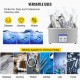 Buy Ultrasonic Cleaner 600W 30L Ultrasonic Cleaning Machine 40kHz 220V Stainless Steel Ultrasonic Cleaner with Digital Timer for Jewelry, Opticians, Watchmakers, Hardware Stores