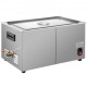 Koop Ultrasone reiniger 600 W 30 L ultrasone reinigingsmachine 40 kHz 220 V roestvrijstalen ultrasone reiniger met digitale timer voor juweliers, opticiens, horlogemakers, ijzerhandel