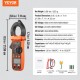 Buy Digital Clamp Meter Multimeter RMS AC DC Volt Amp NCV Measurement