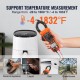 Buy Digital Clamp Meter Multimeter T-RMS AC DC Volt Amp NCV Measurement