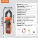 Buy Digital Clamp Meter Multimeter T-RMS AC DC Volt Amp NCV Measurement