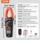 Buy Digital Clamp Meter TRMS Digital Multimeter 5999 Counts 1000A AC/DC Voltage Current Resistance Diodes Continuity Data Storage NCV for Home Appliances Maintenance