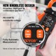 Buy Digital Clamp Meter TRMS Multimeter 5999 Counts 600A AC/DC Voltage Current Resistance Diodes Continuity Data Storage NCV for Home Appliances Maintenance