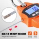 Comprar Báscula Colgante Industrial 400 kg Báscula de Grúa Digital Carcasa de Aluminio Fundido Pantalla LCD Mini Báscula de Gancho Alta Precisión para Granja, Caza, Pesca, Garaje al Aire Libre, Naranja