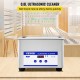 Buy Ultrasonic Cleaner 800ml, 35W Professional Stainless Steel Ultrasonic Cleaner, Powerful 40kHz Frequency Ultrasonic Cleaning Machine with LED Display for Jewelry, Watch, Glasses