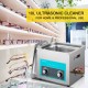 Buy Ultrasonic Cleaner 10L 240W Professional Ultrasonic Cleaner with Adjustable Heater Ultrasonic Cleaning Machine with 2 Knobs Powerful 40KHz Frequency for Jewelry, Watch and Glasses