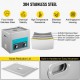 Buy Ultrasonic Cleaner 10L 240W Professional Ultrasonic Cleaner with Adjustable Heater Ultrasonic Cleaning Machine with 2 Knobs Powerful 40KHz Frequency for Jewelry, Watch and Glasses