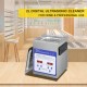 Koop Ultrasone reiniger, 2L roestvrijstalen ultrasone reinigingsmachine, 60 W ultrasone reiniger met digitale timer 40 kHz 220 V voor juweliers, opticiens, horlogemakers, ijzerhandel