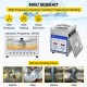 Buy Ultrasonic Cleaner, 2L Stainless Steel Ultrasonic Cleaning Machine, 60W Ultrasonic Cleaner with Digital Timer 40kHz 220V for Jewelry, Opticians, Watchmakers, Hardware Stores