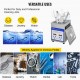 Buy Ultrasonic Cleaner, 2L Stainless Steel Ultrasonic Cleaning Machine, 60W Ultrasonic Cleaner with Digital Timer 40kHz 220V for Jewelry, Opticians, Watchmakers, Hardware Stores