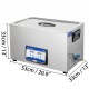 Buy Ultrasonic Cleaner, Jewelry Cleaner, Ultrasonic Machine, Sonic Cleaner, Digital, 30L