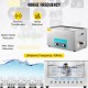 Buy Ultrasonic Cleaner 30L 600W Professional Ultrasonic Cleaner with Adjustable Heater Ultrasonic Cleaning Machine with 2 Knobs Powerful 40KHz Frequency for Jewelry, Watch and Glasses