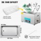 Buy Ultrasonic Cleaner 30L 600W Professional Ultrasonic Cleaner with Adjustable Heater Ultrasonic Cleaning Machine with 2 Knobs Powerful 40KHz Frequency for Jewelry, Watch and Glasses