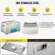 Buy Ultrasonic Cleaner 30L 600W Professional Ultrasonic Cleaner with Adjustable Heater Ultrasonic Cleaning Machine with 2 Knobs Powerful 40KHz Frequency for Jewelry, Watch and Glasses