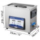 Buy Ultrasonic Cleaner, Jewelry Cleaner, Ultrasonic Machine, 6.5L, Digital Sonic Cleaner