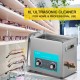 Buy Ultrasonic Cleaner 6.5L 180W Professional Ultrasonic Cleaner with Adjustable Heater Ultrasonic Cleaning Machine with 2 Knobs Powerful 40kHz Frequency for Jewelry, Watch and Glasses