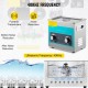 Buy Ultrasonic Cleaner 3L Stainless Steel Ultrasonic Cleaner Timer and Heater Professional Ultrasonic Cleaner 40kHz 120W with Basket Cleaning Machine for Metal Jewelry Glasses