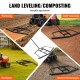 Comprar Rastrillo Nivelador de Césped de Caminos de Entrada 1945 mm Nivelador de Tierras Agrícolas de Acero Q235 Barra Ajustable Herramienta de Nivelación para ATV, UTV, Tractor de Césped de Jardín