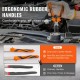 Buy 4 Pcs Carbon Steel Circlip Pliers Set for Outdoor and Indoor with Non-Slip Straight and Curved Handles with Storage Pouch for Mechanical Work