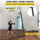 Comprar Soporte de Pie para Saco de Boxeo con Altura Extendida 230 cm, Soporte Plegable para Saco de Boxeo con Altura Ajustable 48 cm, Soporte de Acero para Saco Boxeo Suelo, Carga Máxima 60 kg