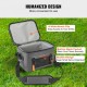 Buy Thermal Bag 16 Cans Portable Waterproof Cooler Bag 36x28x24 cm Insulated PE Nylon Cooler Bag with Zipper Shoulder Strap Soft Sided Cooler Bag for Picnic, Camping, Travel, Beach