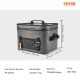 Buy Thermal Bag 16 Cans Portable Waterproof Cooler Bag 36x28x24 cm Insulated PE Nylon Cooler Bag with Zipper Shoulder Strap Soft Sided Cooler Bag for Picnic, Camping, Travel, Beach