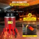 Buy Melting Furnace 1750W Electric Melting Furnace 38 x 24 x 21cm 1150℃ Gold Melting Furnace for Gold, Pure Silver, Pure Copper and Aluminum Melting Processing in Industry and Workshop