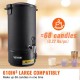 Buy 10L Electric Wax Melter Large Capacity Candle Wax Melting Pot 1100W Peak Wax Melting Machine Adjustment 30-110°C 100 Wicks and Stickers for Soap Candle Making