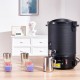 Buy 6.5L Electric Wax Melter Large Capacity Candle Wax Melting Pot 1100W Peak Wax Melting Machine Adjustment 30-110°C with 100 Wicks and Stickers for Making Candles Soap