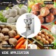 Buy Electric Meatball Machine 1100W, Meat Ball Forming Machine,18/20/22/26/30mm, Meat Ball Forming Machine, 280 Meatballs/Minute, Commercial Meatball Machine