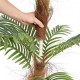 Comprar Árbol Artificial 1219mm Planta Artificial PE Areca Palmera 2 Árboles Falsos Verdes con Maceta 127x113 mm Decoración de Plantas Falsas para Hogar Oficina Centros Comerciales Interiores Exteriores