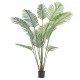 Comprar Árbol Artificial de 1828mm Planta Artificial de PE Areca Palmera Árbol Verde Falso con Maceta 152x128 mm Decoración de Plantas Falsas para Hogar Oficina Centros Comerciales Interiores Exteriores