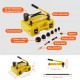 Buy 10 T Manual Hydraulic Punch Hydraulic Punching Kit 6 Dies