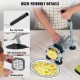 Buy Professional Manual French Fry Cutter Vegetable Cutter 2 Stainless Steel Blades 12.7mm and 9.5mm Potato Cutter Fruit Sticks with Suction Cup for Kitchen Restaurant