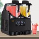 Kaufen Sie Kommerzieller Slush-Maker, 2 x 2,5 l, 370 W, kommerzielle Eis-Slush-Maschine, 16 °F bis 32 °F, Slush-Eiscreme-Slush-Maschine, separater Tank, Kontrollleuchte, Anzeige, geräuscharm