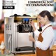 Buy Commercial Ice Cream Machine 2350W Soft Serve Ice Cream Maker Silver 22-30L per Hour Soft Serve Ice Cream Maker 74.5 x 54 x 86cm in Cafes, Buffets, Beverage Shops, Restaurants