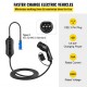 Buy 16A Type 2 Portable EV Charger, Home EV Charger 7.5m, Electric Car Charger with Most Electric Cars, Compliant with IEC 62196-2 Standard