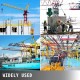 Buy 1.6T/3500lbs Cable Puller, 66ft Manual Winch Rope Grab Puller, Cable Winch Hoist with 20m Length Diameter 11mm for Ports Factories